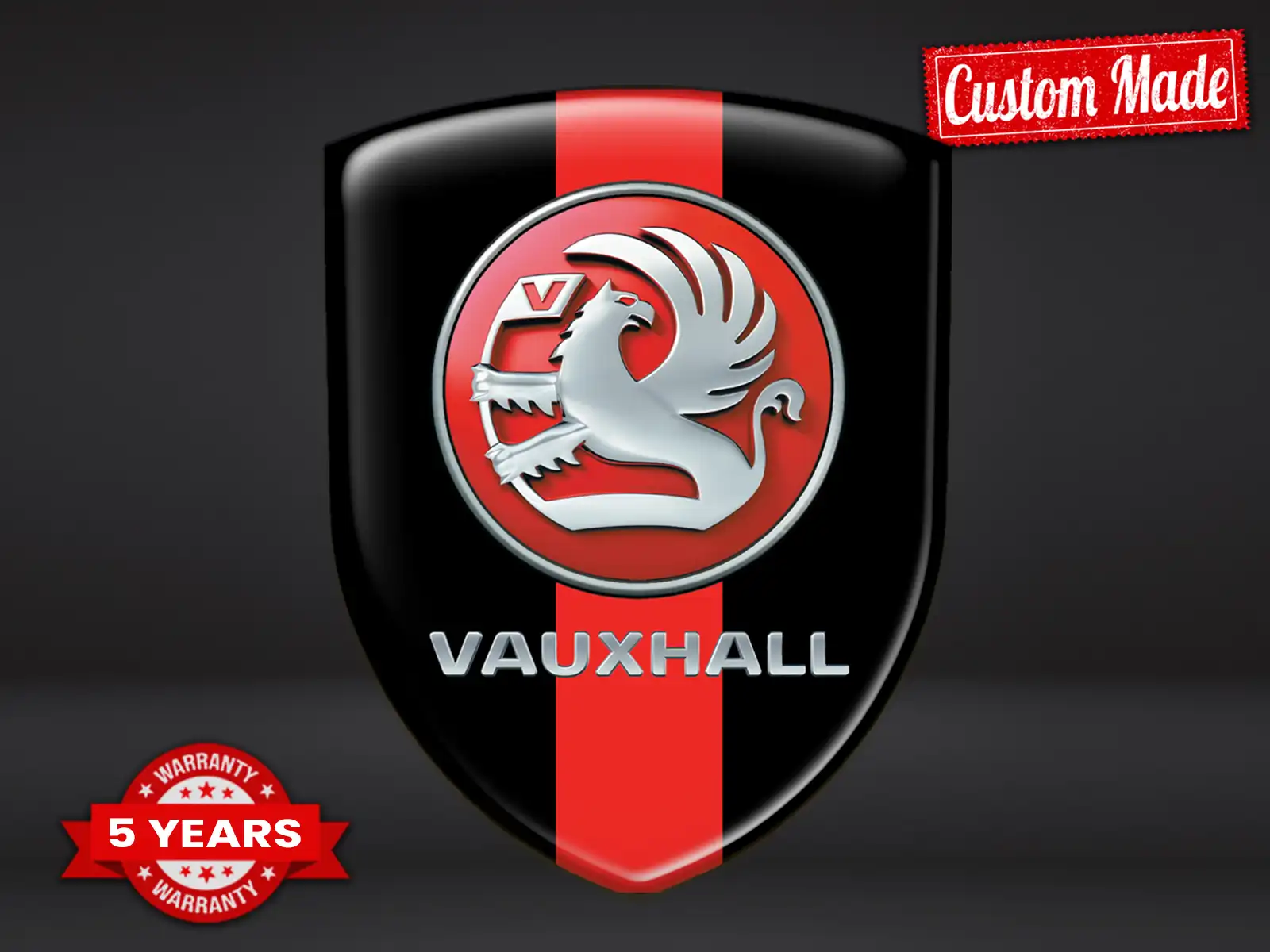 Vauxhall Emblemas Silicona Auto Profesional Personalizable